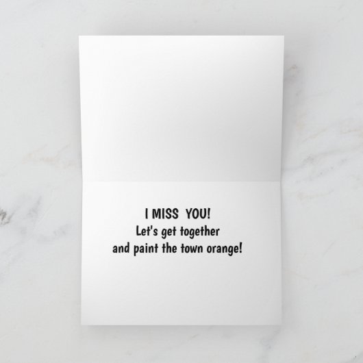 **中空の内部は、ハロウィーンをUと一緒に過ごさなければならない** カード (内部)