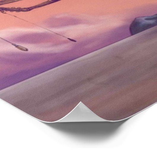 中空下地 ポスター (角)