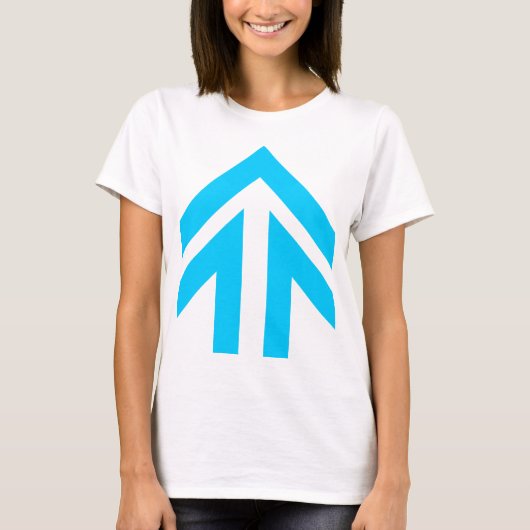 中空矢印 Tシャツ (正面)