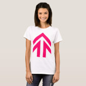 中空矢印 Tシャツ (正面フル)