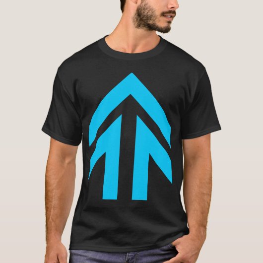 中空矢印 Tシャツ (正面)