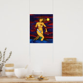 「中空」シリーズプリント ポスター (キッチン)