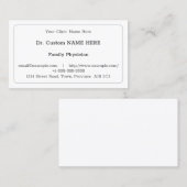 中立の名刺 名刺 (正面/裏面)