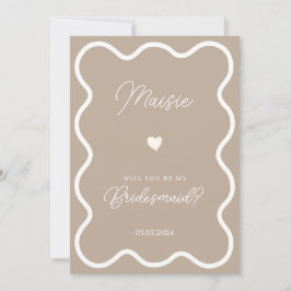 中立の金ゴールドは私の花嫁の提案になる 招待状