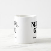 "中立よい" コーヒーマグカップ (中央)