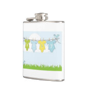 中立ベビーシャワーのパーティー項目ギフト フラスク (左)