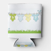 中立ベビーシャワーのパーティー項目ギフト 缶クーラー (正面)