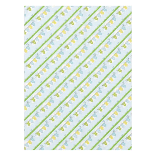 中立ベビーシャワーのパーティー項目 テーブルクロス (正面)