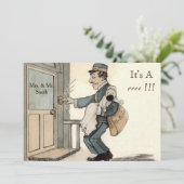 中立ベビーシャワー招待状 招待状 (スタンド正面)