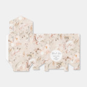 中立ベージュエレガントフローラ庭園の結婚式の好意 フェイバーボックス (折り畳みなし)