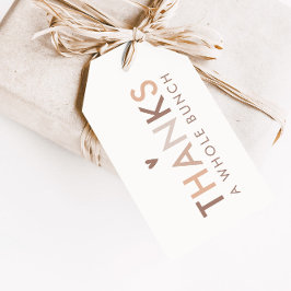 中立モダンお男女兼用願い ギフトタグ