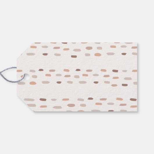 中立モダンお男女兼用願い ギフトタグ (裏面横)