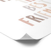 中立兄弟姉妹は友達最高ののプリント ポスター (角)