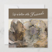 中立応答フラットサンキューカード サンキューカード (正面)