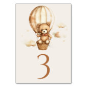 中立我々は早く待つことができる テーブルナンバー (裏面)