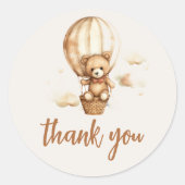 中立我々は早く待つことができる ラウンドシール (正面)