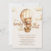 中立我々は早く待つことができる 招待状 (正面)