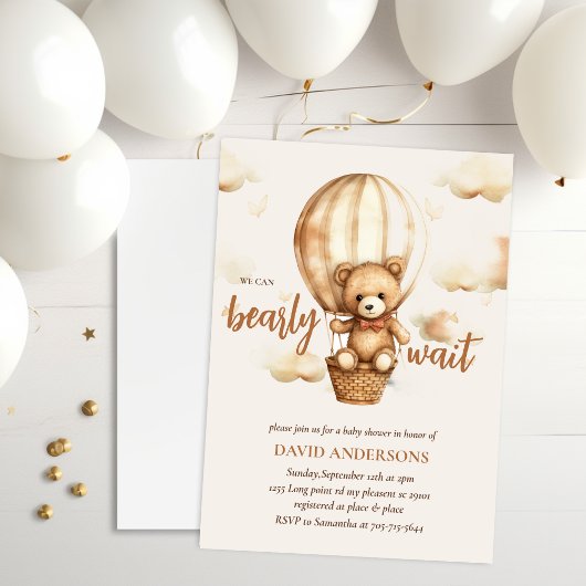 中立我々は早く待つことができる 招待状