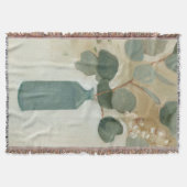 中立整理-つぼの緑の草木 スローブランケット (正面)