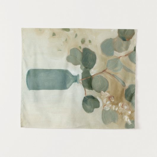 中立整理-つぼの緑の草木 タペストリー (正面(横))