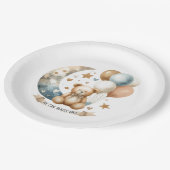 中立的なテディジェンダーの暴露 ペーパープレート (アングル)