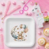 中立的なテディジェンダーの暴露 ペーパープレート (パーティー)