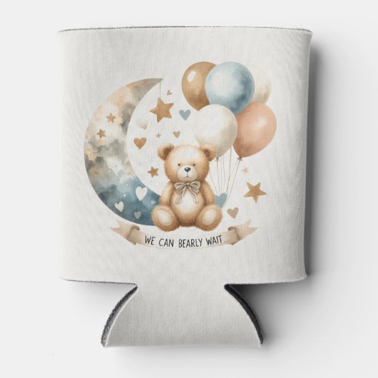 中立的なテディジェンダーの暴露 缶クーラー (正面)