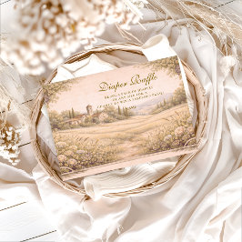 中立的なボタニカルガーデンのおむつくじ エンクロージャーカード