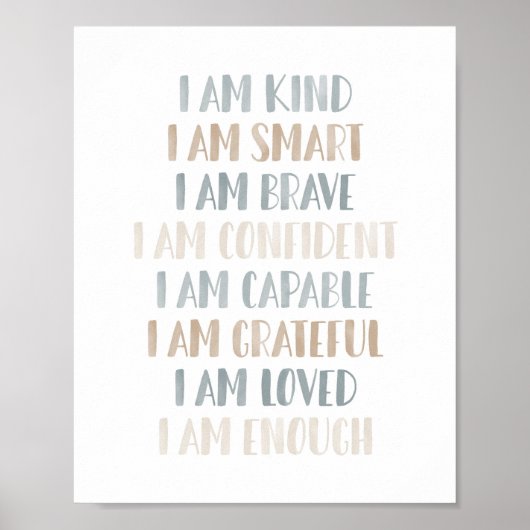 中立的な主張子供へ子供部屋決定 ポスター (正面)