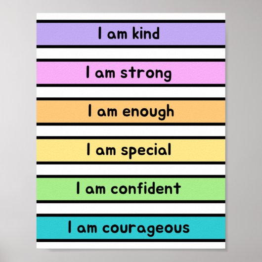 中立的な主張子供へ子供部屋 ポスター (正面)