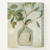 中立的な配置 – アイボリー ノートブック (裏面)