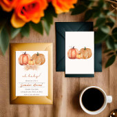 中立秋性別表示招待状 招待状