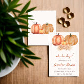 中立秋性別表示招待状 招待状