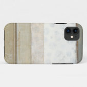 中立色の装飾的なパネルの絵画 Case-Mate iPhoneケース (裏面(横))