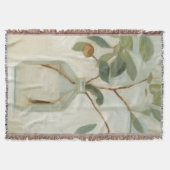 中立配置 – アイボリー スローブランケット (正面)