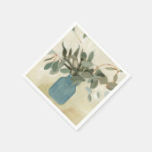 中立配置 – ステム葉ド スタンダードカクテルナプキン (角)