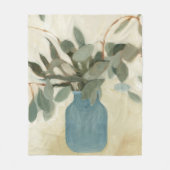 中立配置 – ステム葉ド フリースブランケット (正面)