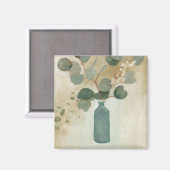 中立配置 – 花瓶の緑 マグネット (正面/裏面)