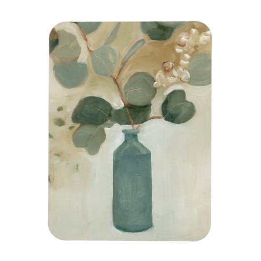 中立配置 – 花瓶の緑 マグネット (縦)