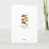 中立魚と友人 シーズンカード (裏面)