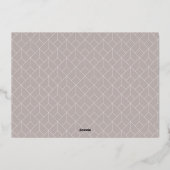 中立 | Snowdrop 4フォトコラージュ 箔シーズンカード (裏面)