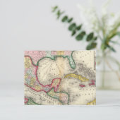 中米メキシコの地図 ポストカード (スタンド正面)