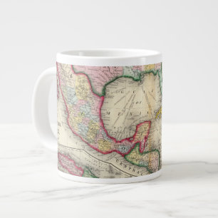 中米メキシコ地図 ジャンボコーヒーマグカップ