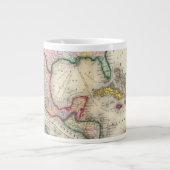 中米メキシコ地図 ジャンボコーヒーマグカップ (正面)