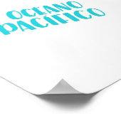 中米地図 ポスター (角)