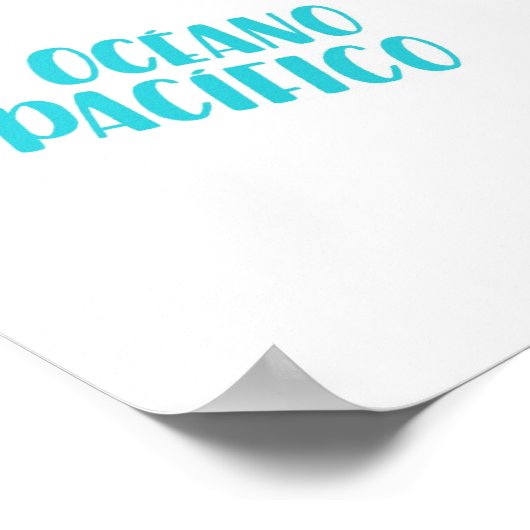 中米地図 ポスター (角)