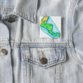 中米地図 缶バッジ (インサイチュ)