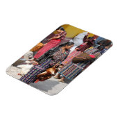 中米市場 – グアテマラ市場 マグネット (左側)