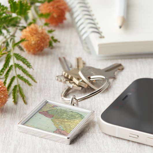 中米2 キーホルダー (側面)