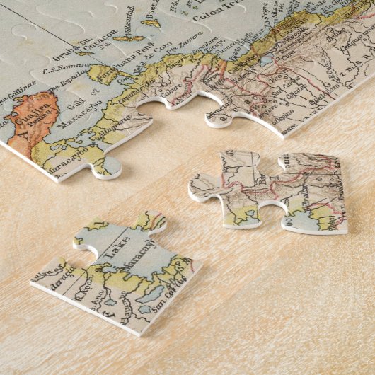 中米2 ジグソーパズル (側面)